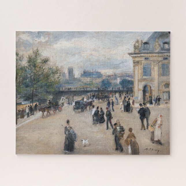 Puzzle Renoir - París, Institut au Quai Malaquais (Horizontal)