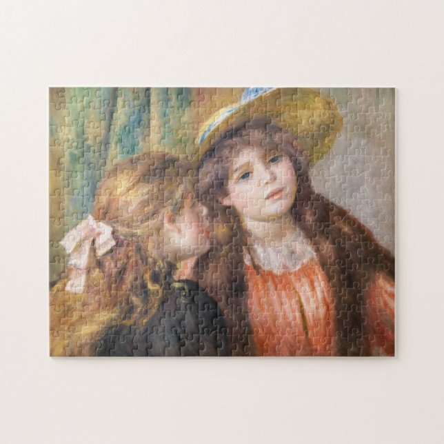 Puzzle Renoir - Retrato de dos niñas pequeñas (Horizontal)