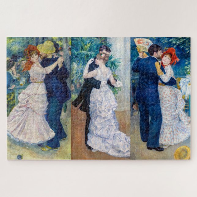 Puzzle Renovación - Serie de baile: Bougival, ciudad y ca (Horizontal)