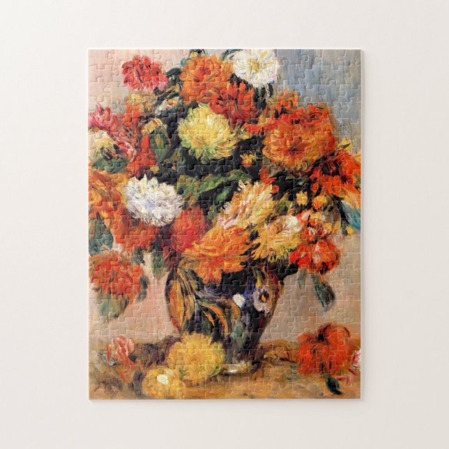 Puzzle Renovación - Vase de flores, 1884 (Vertical)