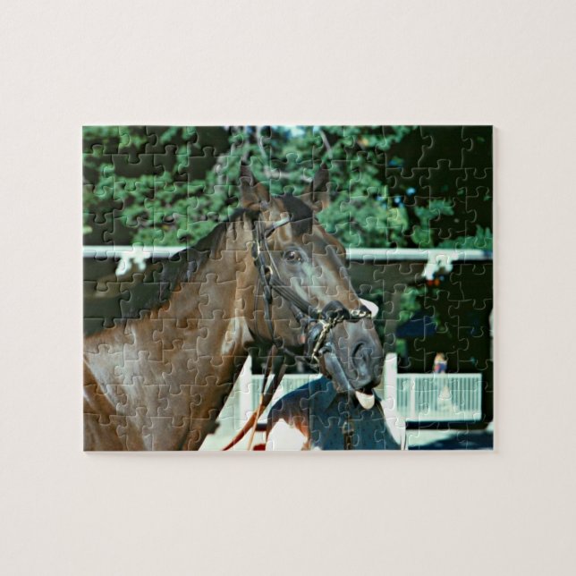 Puzzle Renuncie el caballo de carreras 1977 (Horizontal)
