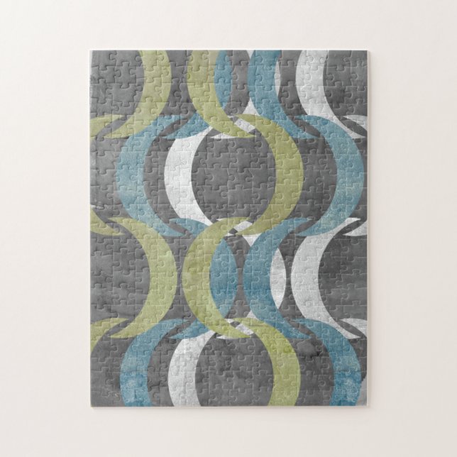 Puzzle Repetición geométrica I (Vertical)