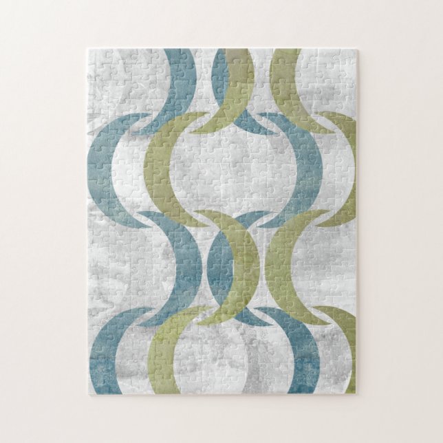 Puzzle Repetición geométrica III (Vertical)