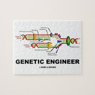 Puzzle Réplica genética de la DNA del ingeniero