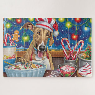 Puzzle Repostería de vacaciones de Greyhound: Navidad fes