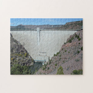 Puzzle Represa de la Reserva de Gorge en llamas Utah Foto