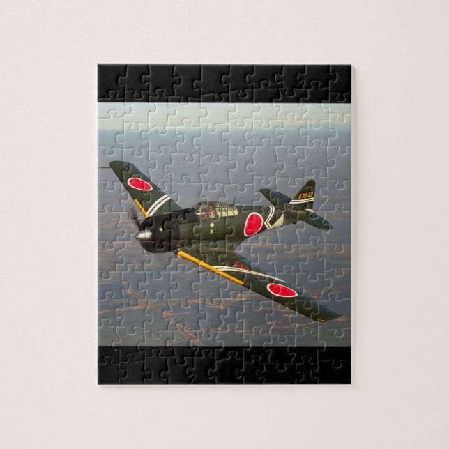 Puzzle Reproducción cero, aviación 1952_Classic (Vertical)