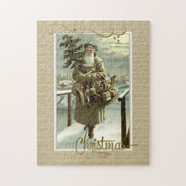 Puzzle Reproducción de cosecha de Navidades de San Nick (Vertical)