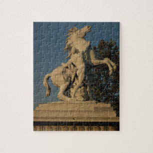 Puzzle Reproducción de una del originall de dos "caballos