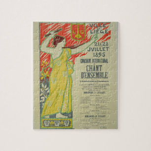 Puzzle Reproducción de una publicidad de poster el