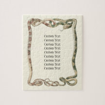 Reptiles Antiguos, Serpientes o Víboras Entrelazad