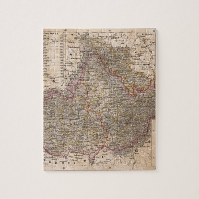 Puzzle República Checa (Vertical)