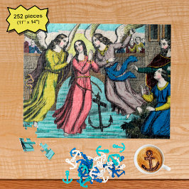 Puzzle Rescatan a Santa Filomena de ahogarse