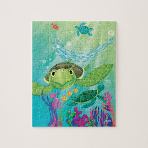 Puzzle Rescate de tortugas marinas