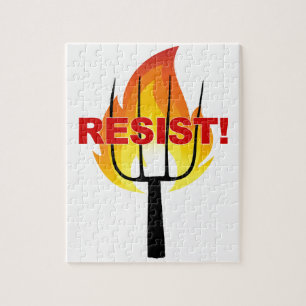 Puzzle Resistance Torch and Pitchfork