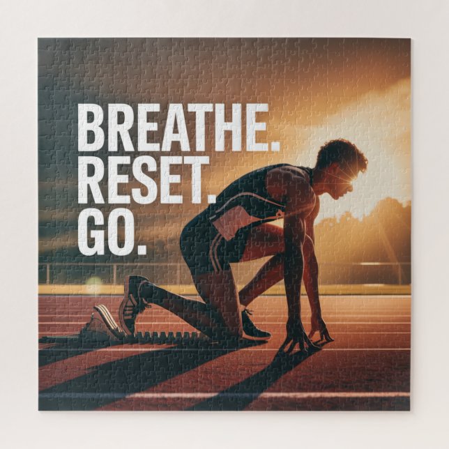 Puzzle Respira. Restablece. Ve. (Vertical)