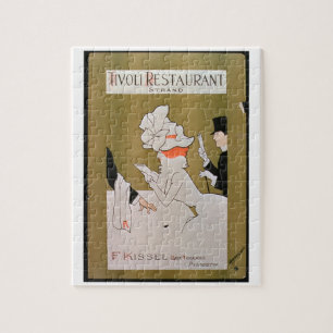 Puzzle "Restaurante de Tivoli, filamento", Londres (litho