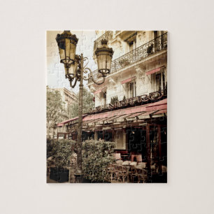 Puzzle Restaurante en la calle, París, Francia