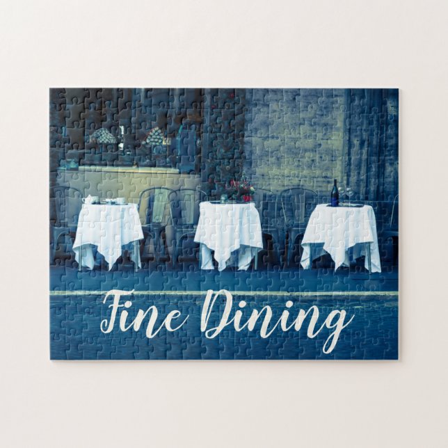 Puzzle Restaurante gastronómico de calidad para los amant (Horizontal)