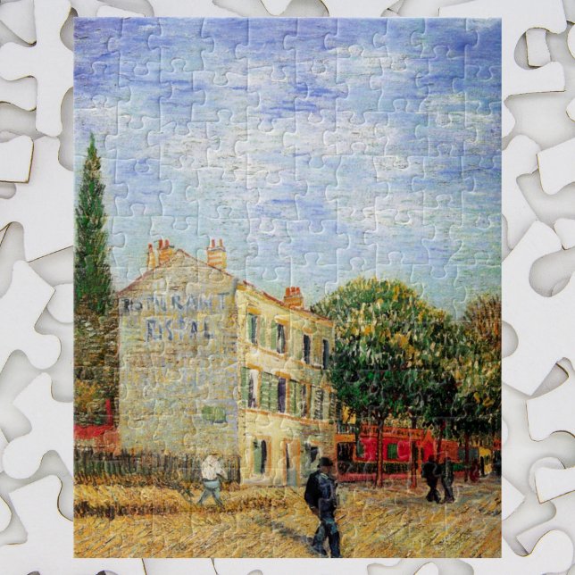 Puzzle Restaurante Rispal en Asnieres por Vincent van Gog (Subido por el creador)