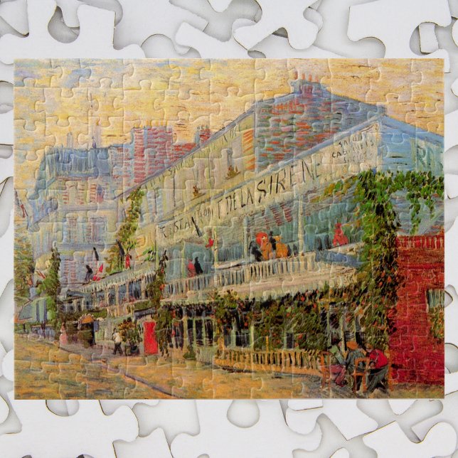Puzzle Restaurante Sirene, Asnières de Vincent van Gogh (Subido por el creador)