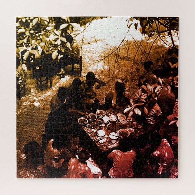 Puzzle restaurante Vintage China Canton (Horizontal)