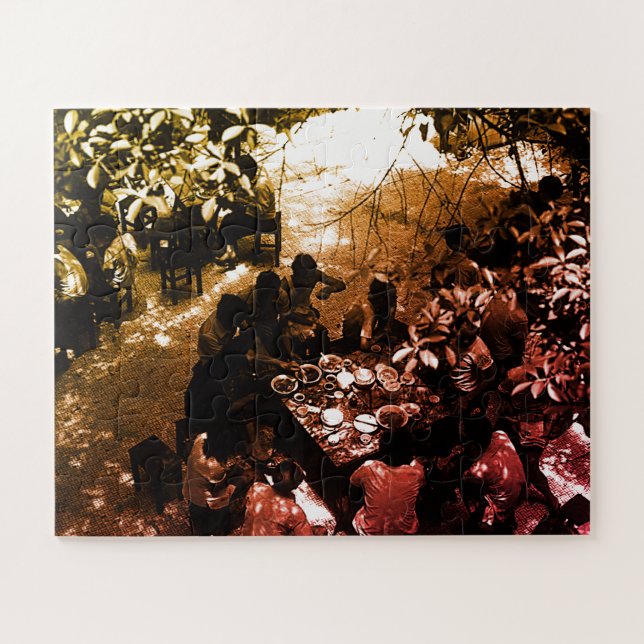 Puzzle restaurante Vintage China Canton (Horizontal)