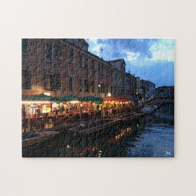 Puzzle Restaurantes venecianos (Horizontal)