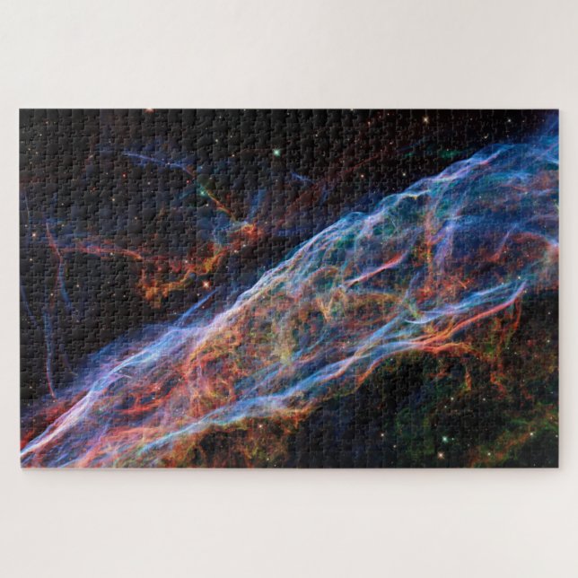 Puzzle Restos de Supernova de la Nebulosa del Velo Telesc (Horizontal)