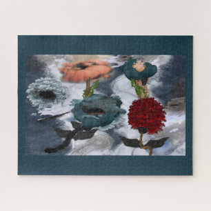Puzzle Resumen Art Watercolor Floral