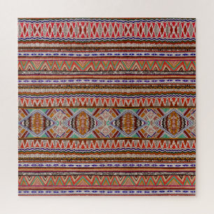 Puzzle Resumen Colorido: Fondo del patrón sin soldadura.