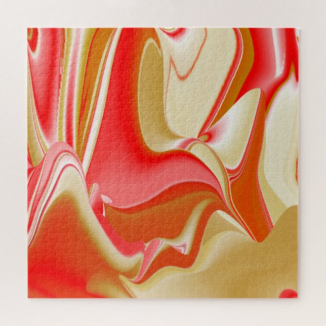 Puzzle Resumen de amor y oro en 3D Rainbowart (Horizontal)