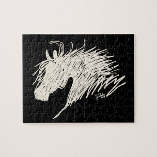 Puzzle Resumen de arte de Cabeza de Caballo