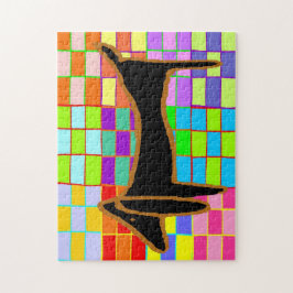 Puzzle Resumen de Dachshund Negro