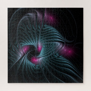 Puzzle Resumen de la fantasía colorida fractal
