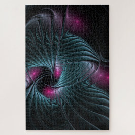 Puzzle Resumen de la fantasía colorida fractal