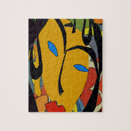 Puzzle Resumen de la mujer cara