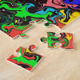 Puzzle Resumen de las tortugas coloreadas /