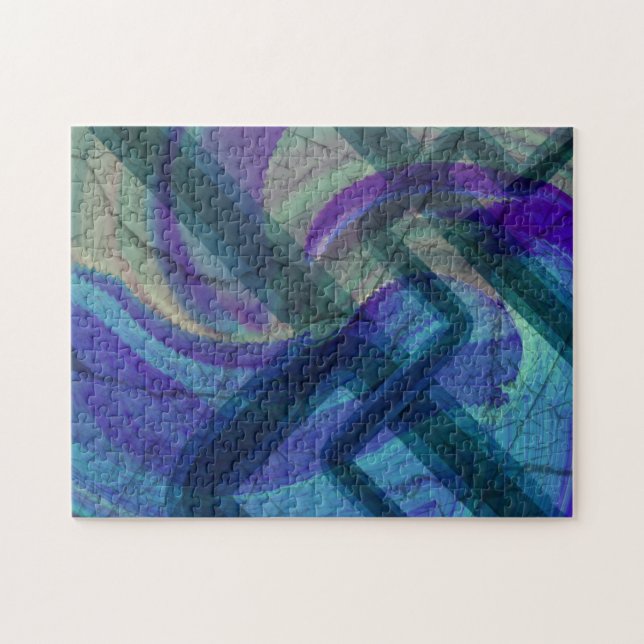 Puzzle Resumen de paisajes industriales coloridos (Horizontal)