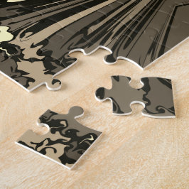 Puzzle Resumen de Tornillo Colorido Pintado Medio Ladrill