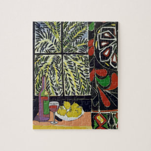 Puzzle Resumen de ventana con vino