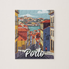 Puzzle Resumen de viajes de Porto Portugal
