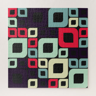 Puzzle Resumen Geométrico, Ilustracion de arte computacio