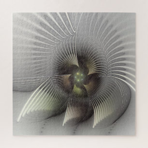 Puzzle Resumen moderno Forma 3D Arte Fractal