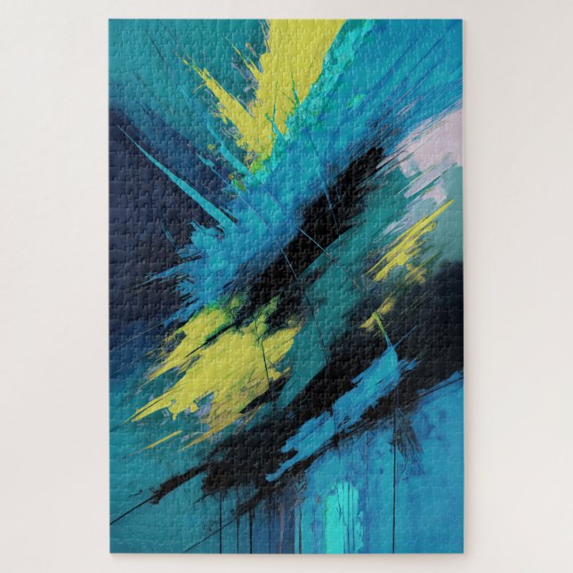 Puzzle Resumen Pintura orgánica (Vertical)