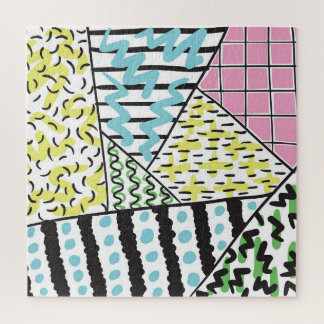 Puzzle Resumen Tres: Arte De Fondo Dibujado A Mano