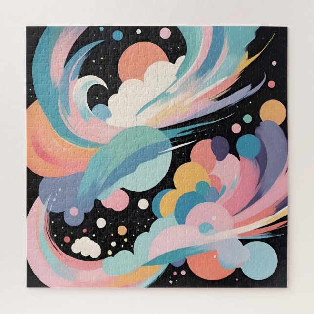 Puzzle Resumen y arte moderno (Vertical)