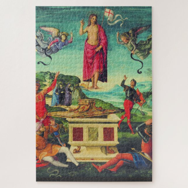 Puzzle Resurrección de Jesucristo por Rafael (Vertical)