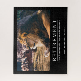 Puzzle Retirada personalizada de Personalizados de leones