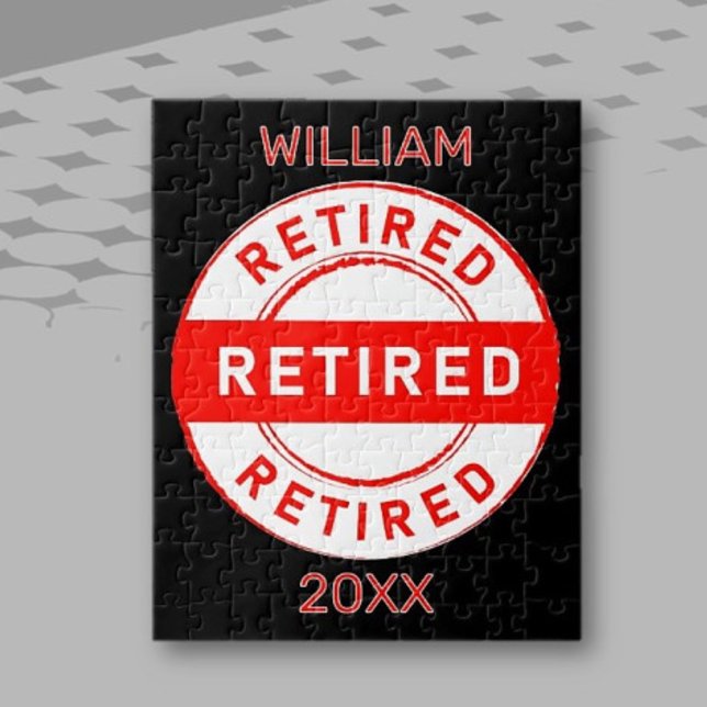 Puzzle ¡Retiree Fun! Regalo de retiro de personalizado (Subido por el creador)